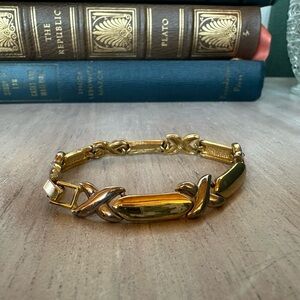 Elegant Gold-Tone Bracelet